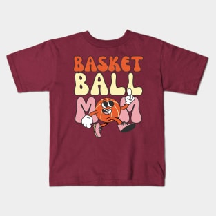 Basketball Mama, Basketball Mother, Basketball Mom Kids T-Shirt